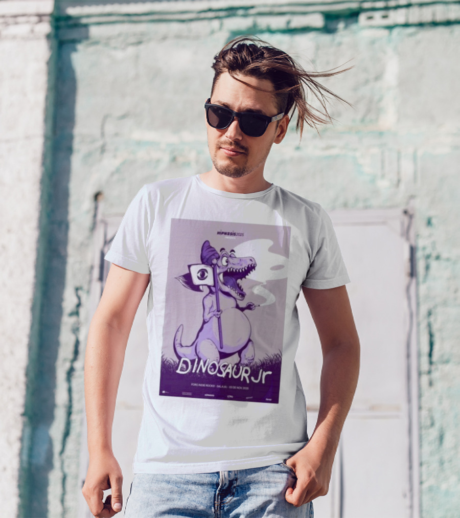 Dinosaur Jr. Hipnosis 2025 Mexico City Nov 3 Foro Indie Rocks T-Shirt