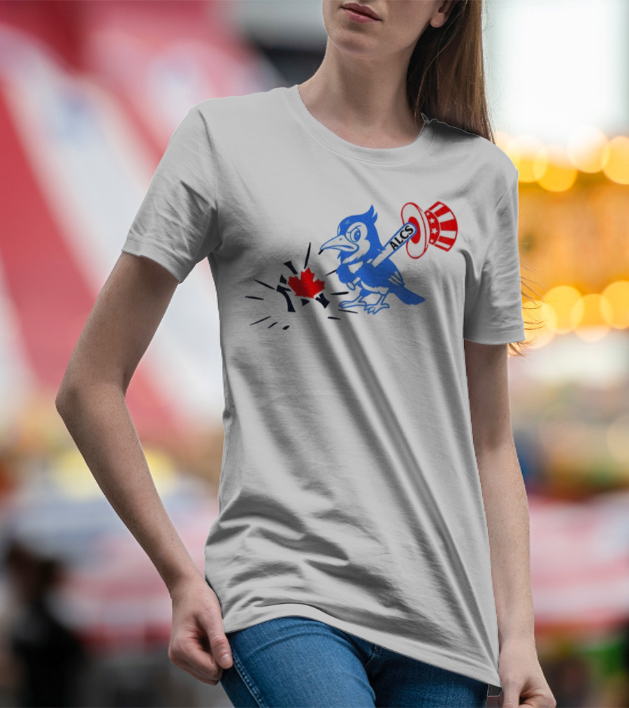 Toronto Blue Jay ALCS Victory New York Yankees Defeated With Maple Leaf Impact T-Shirt