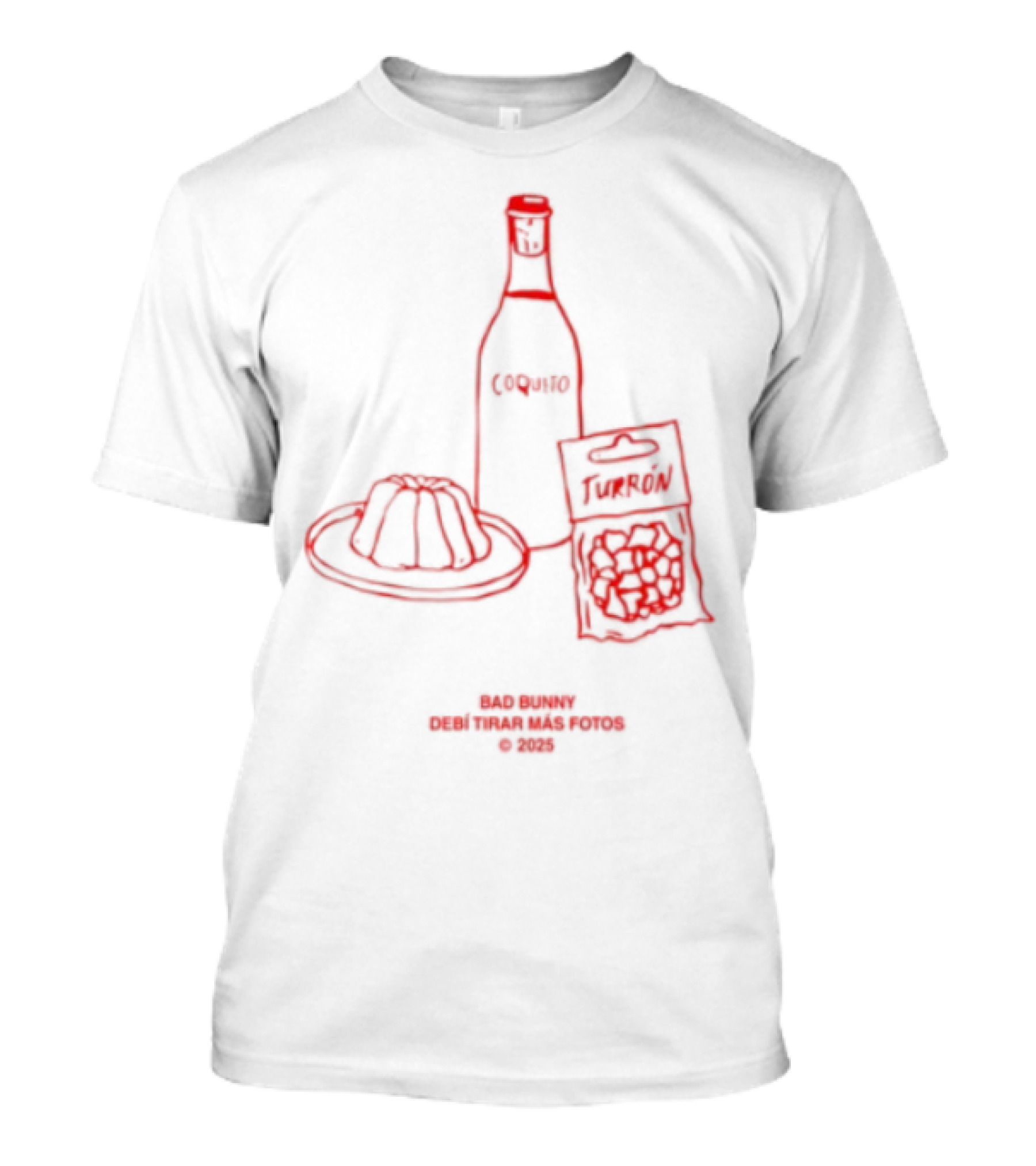 La Receta De Pr Debi Tirar Mas Fotos Coquito Sofrito Frito T-Shirt