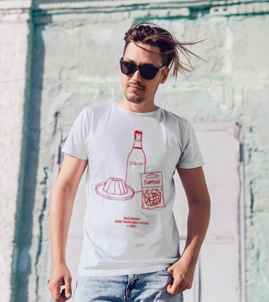 La Receta De Pr Debi Tirar Mas Fotos Coquito Sofrito Frito T-Shirt