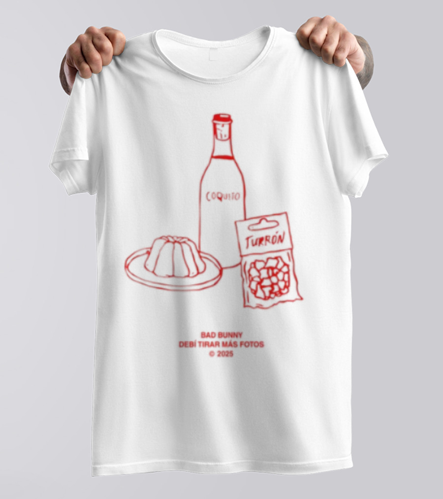 La Receta De Pr Debi Tirar Mas Fotos Coquito Sofrito Frito T-Shirt