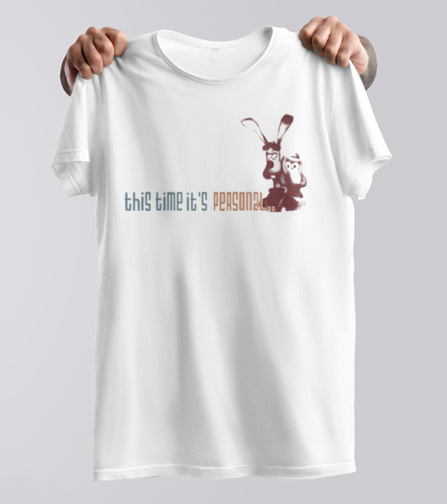 This Time It's Personal Roger Rabbit Silhouette T-Shirt