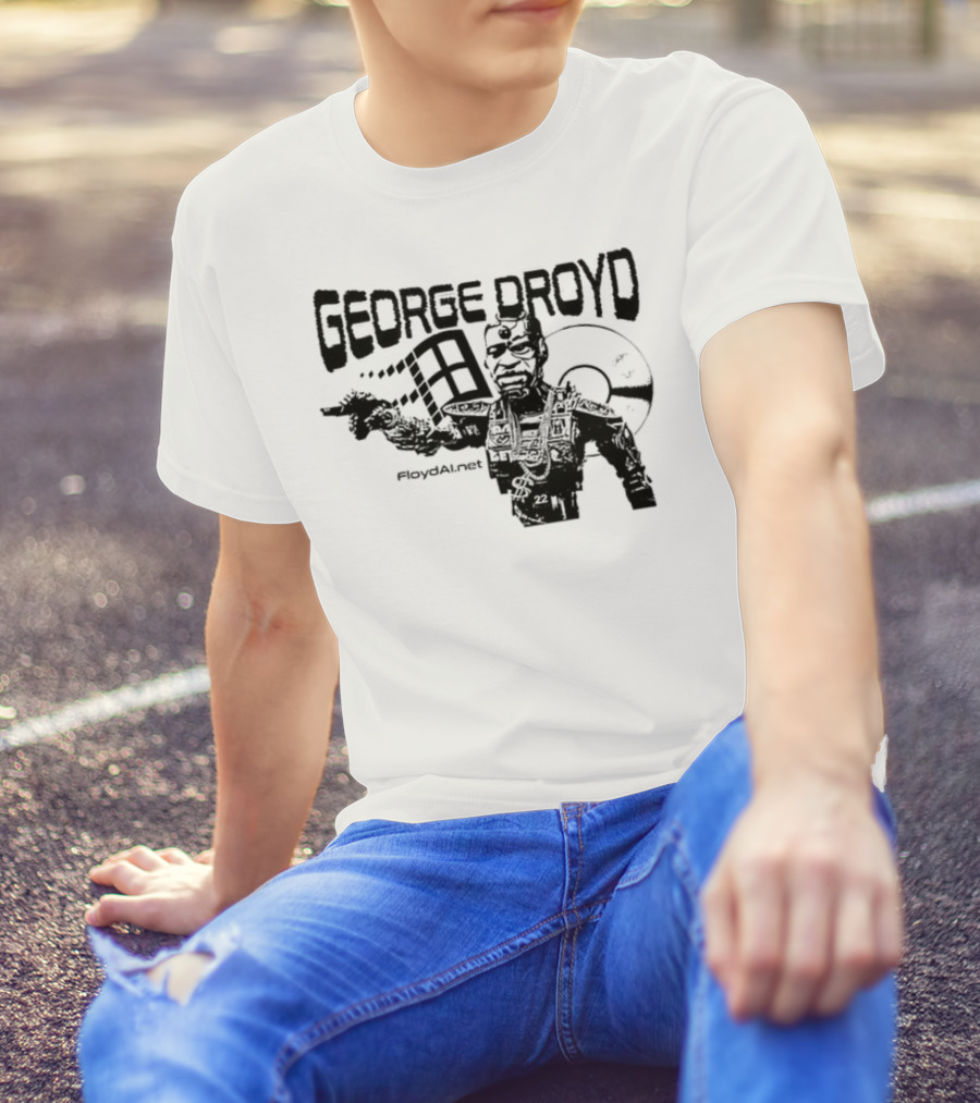 George Droyd Retro Vintage Droid Star Patterns T-Shirt