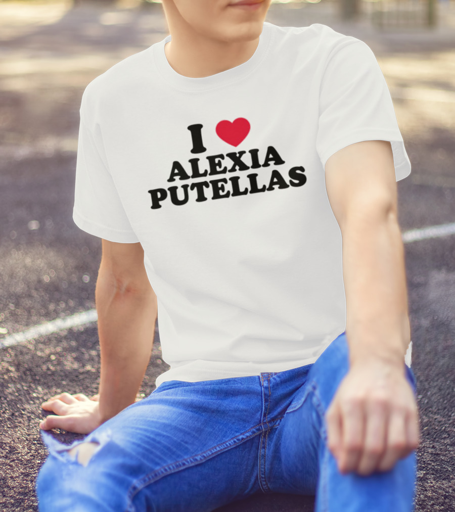 I Love Alexia Putellas Femenisolo Fan Merchandise T-Shirt
