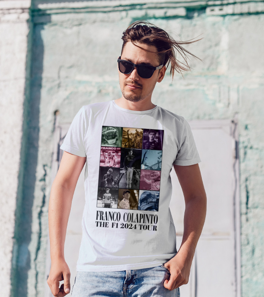 Franco Colapinto Bullet Racing F1 2024 Tour T-Shirt