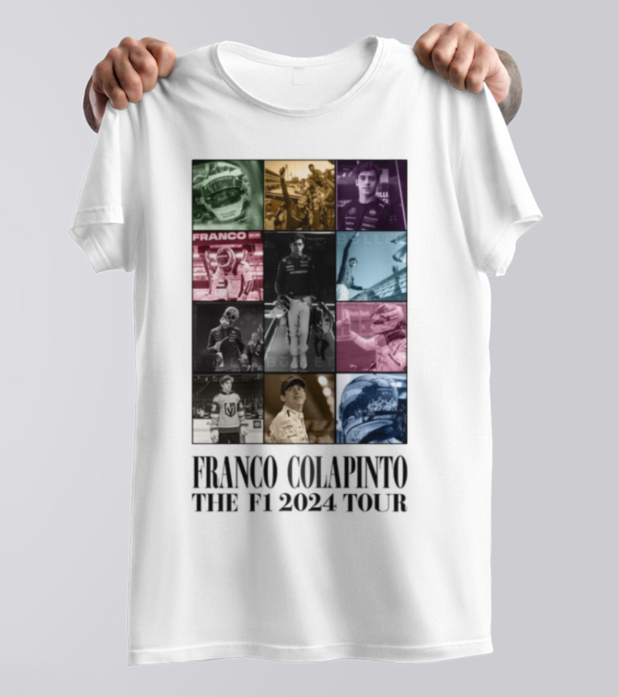 Franco Colapinto Bullet Racing F1 2024 Tour T-Shirt