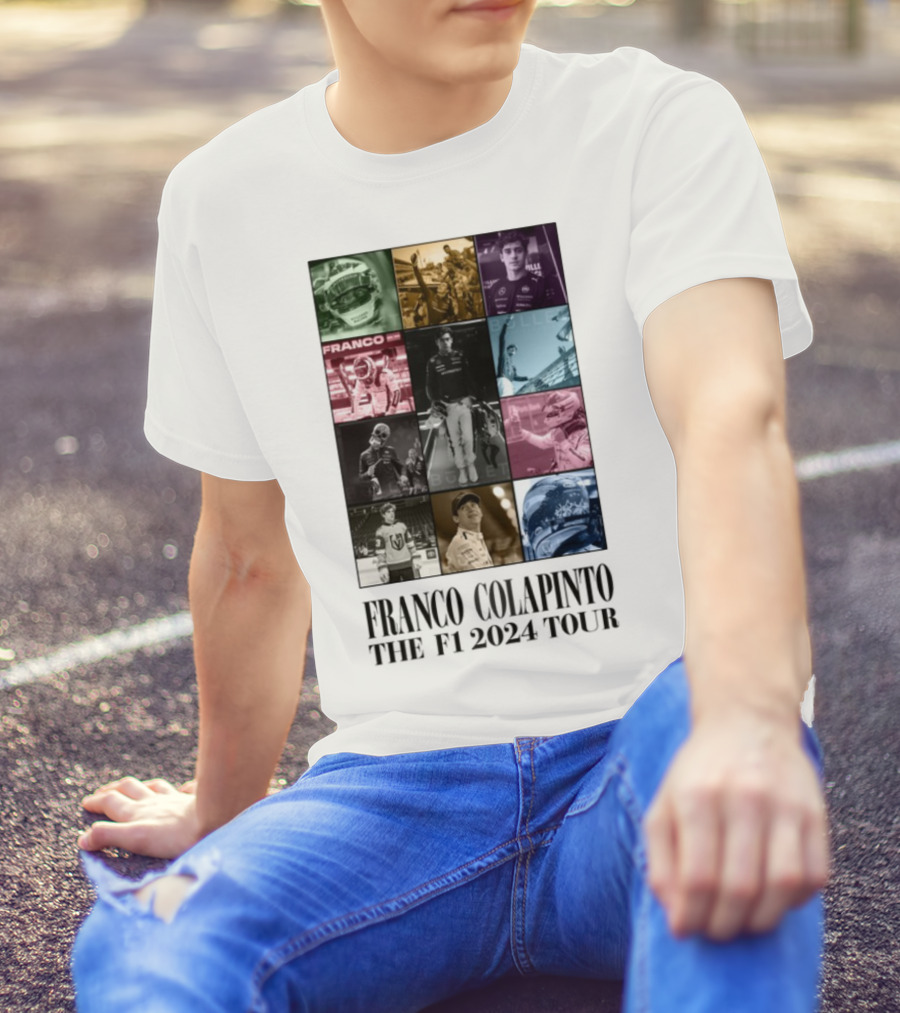Franco Colapinto Bullet Racing F1 2024 Tour T-Shirt