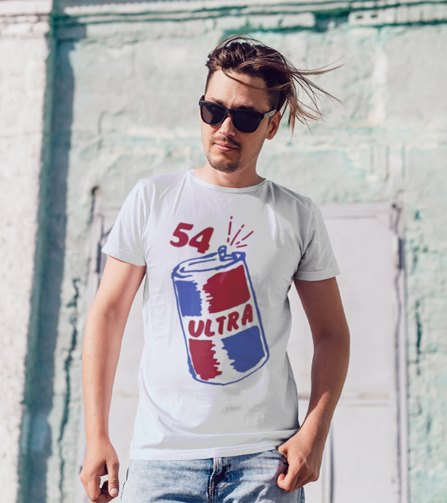 Johnny 54 Ultra Can Tour 2025 Canning Red Blue Edition T-Shirt