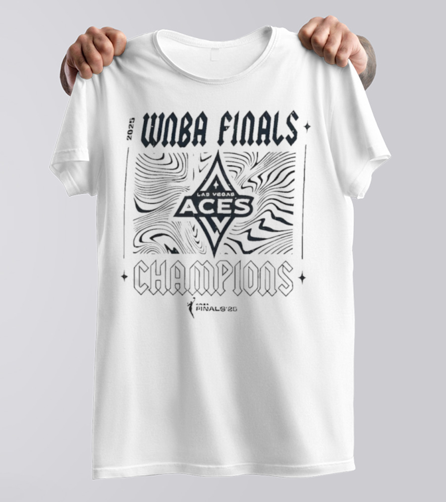 Las Vegas Aces WNBA Finals Champions 2025 Majestic Threads Victorious T-Shirt