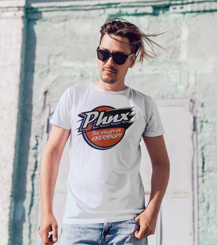 Phnx The Valley Vs Everybody Phoenix Mercury Basketball Tee T-Shirt