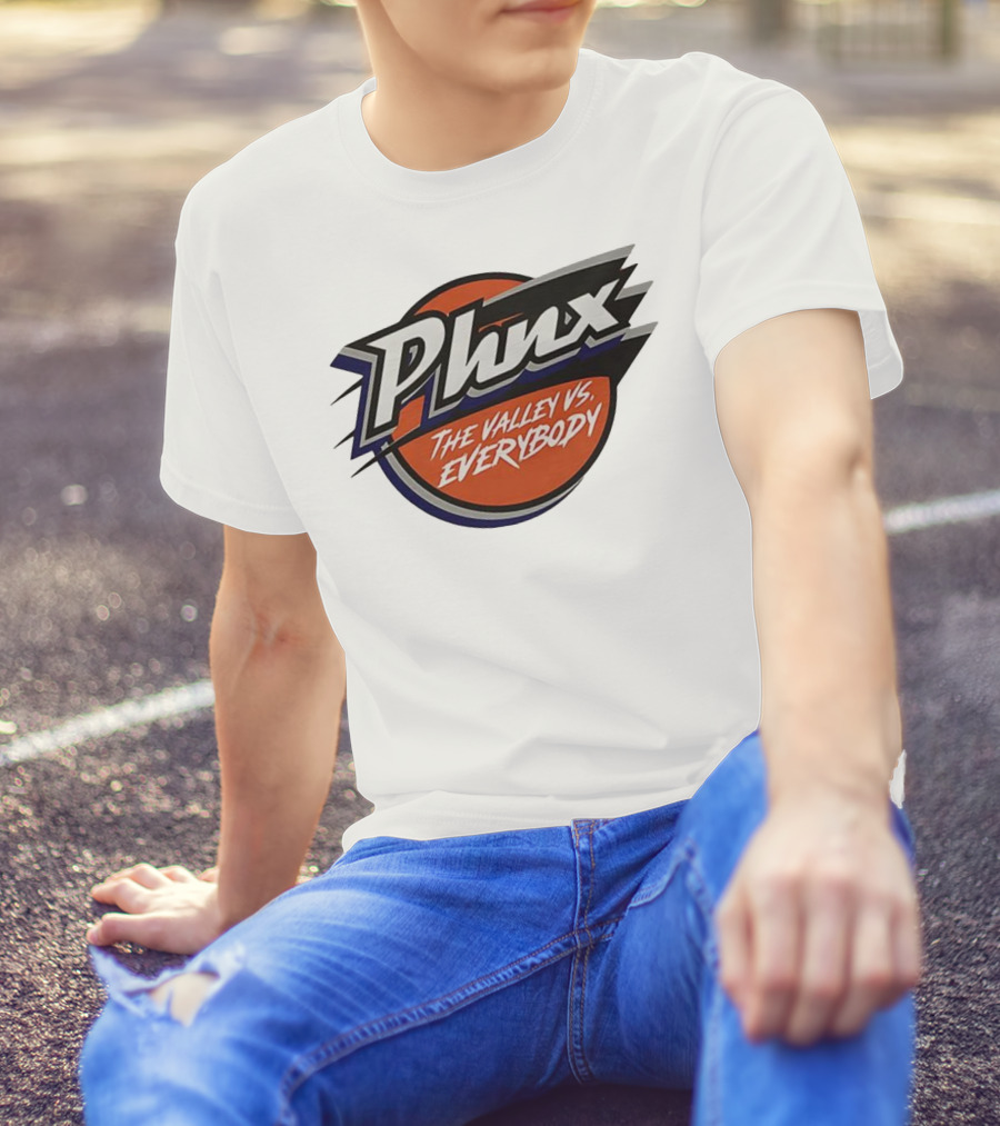 Phnx The Valley Vs Everybody Phoenix Mercury Basketball Tee T-Shirt