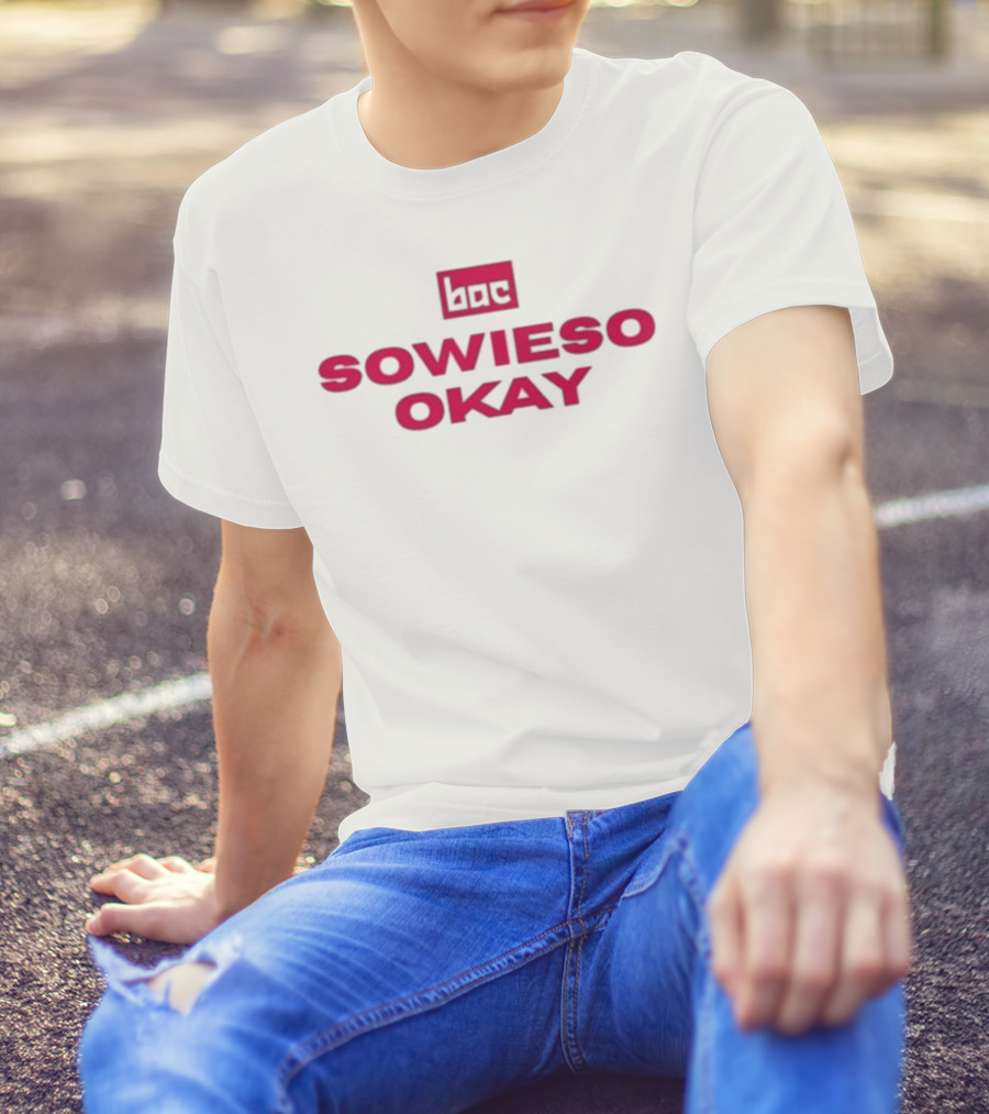 Bac Sowieso Okay Bold Red T-Shirt