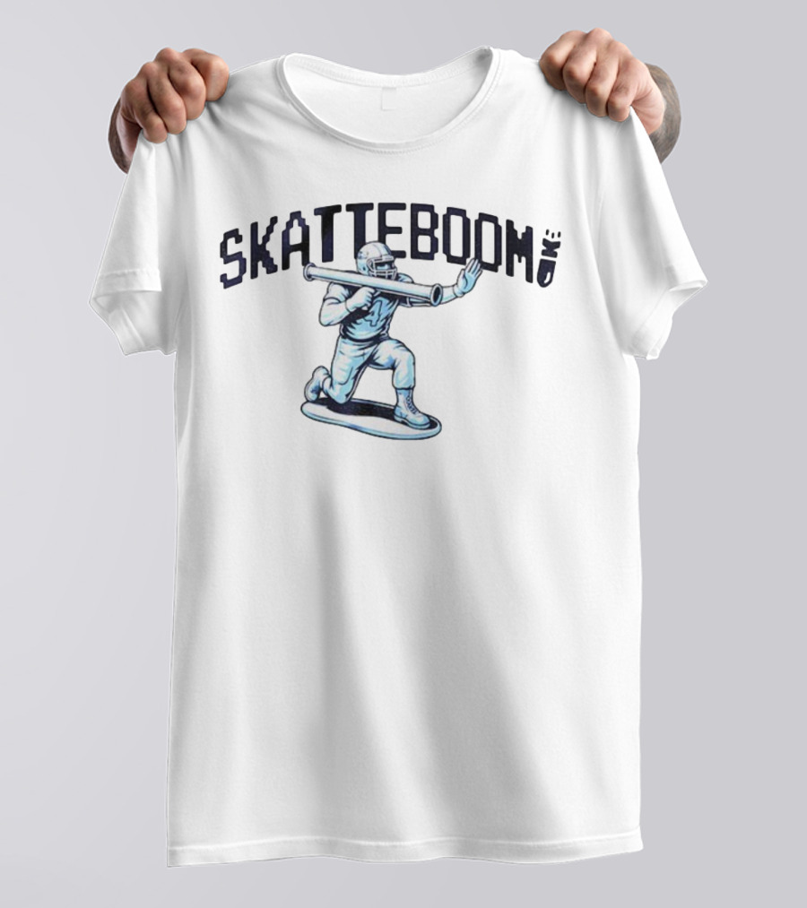 Skatteboom Toy Soldier Football Player Bazooka T-Shirt
