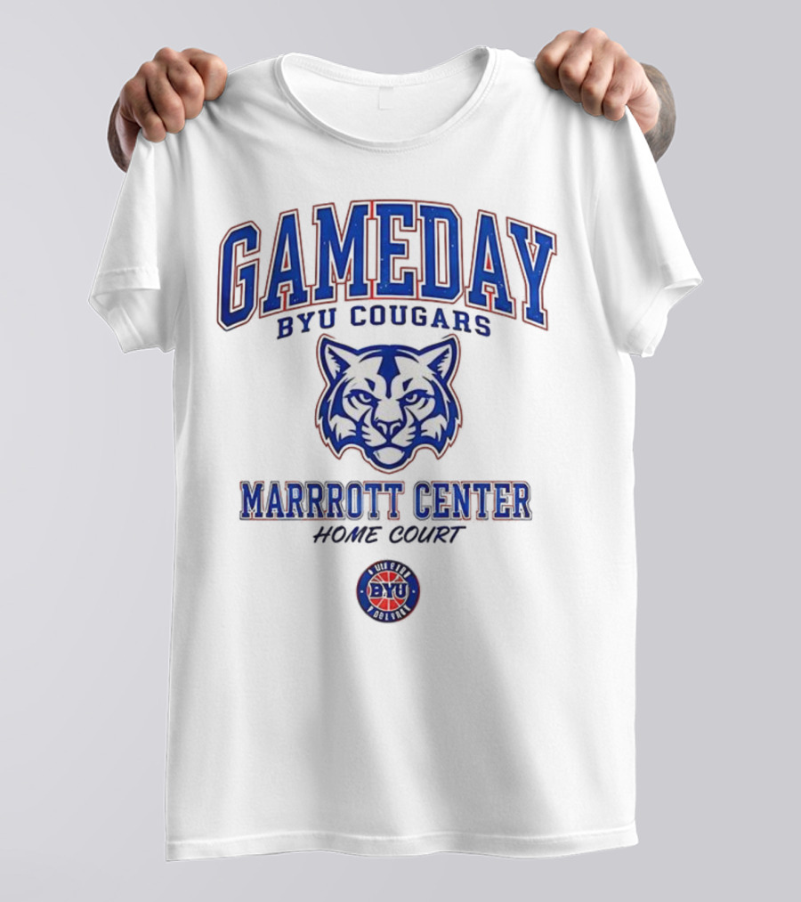 Gameday BYU Cougars Marriott Center Home Court T-Shirt
