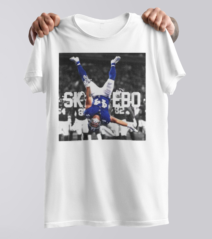 Cam Skattebo Backflip New York Giants NFL Football 2025 T-Shirt