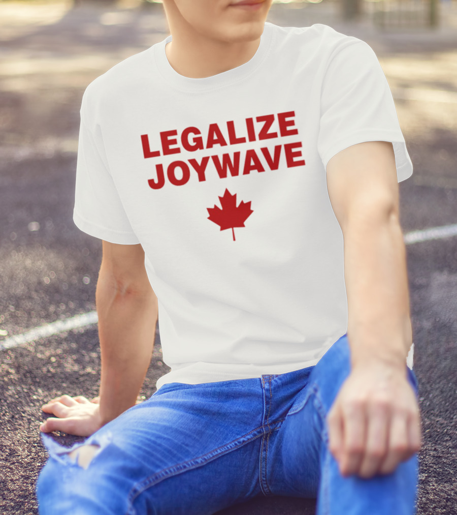 Legalize Joywave Maple Leaf Icon Canada Theme T-Shirt