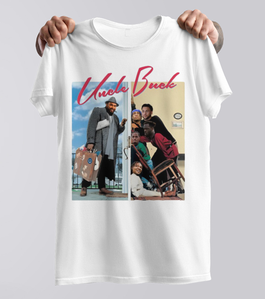 Uncle Buck Michael Pittman Jr Colts Football Players Comedy Parody T-Shirt