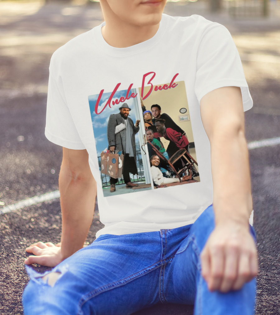 Uncle Buck Michael Pittman Jr Colts Football Players Comedy Parody T-Shirt