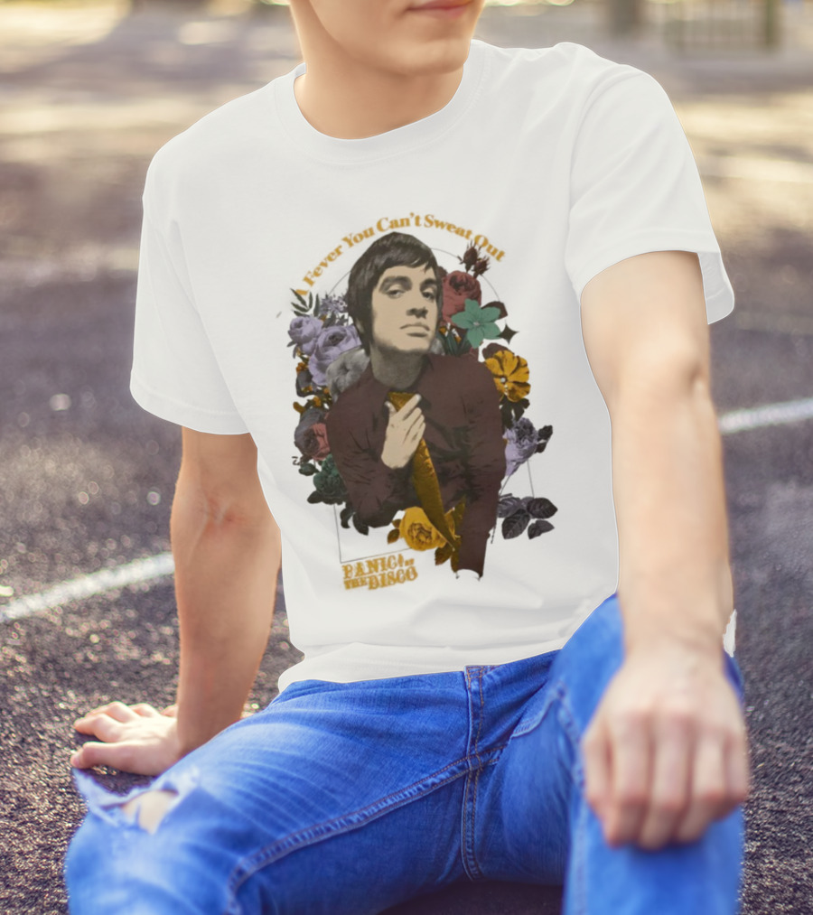 Panic The Disco A Fever You Can’t Sweat Out Floral Band Merch T-Shirt
