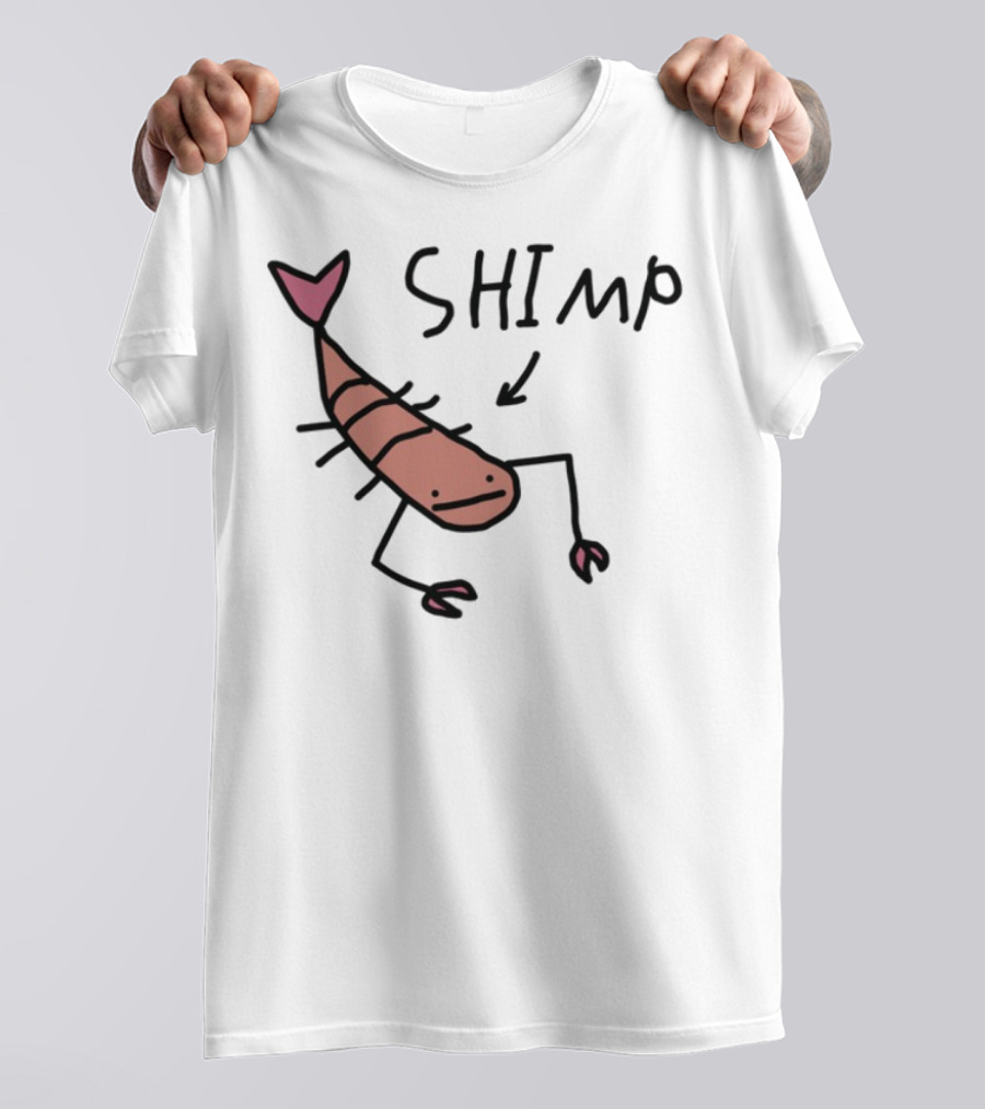 Shimp Cartoon Character Wors S T-Shirt