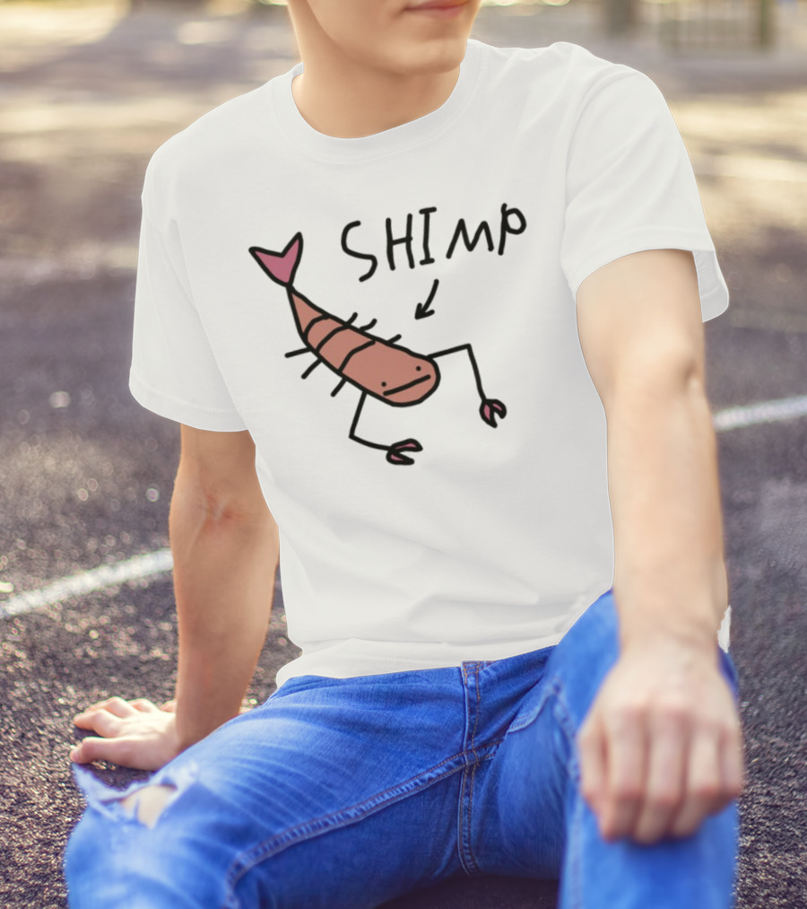 Shimp Cartoon Character Wors S T-Shirt
