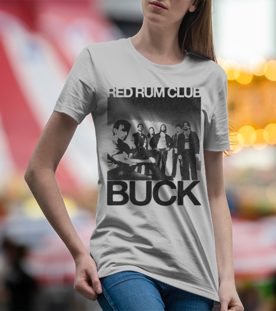 Red Rum Club Buck Band Silhouette T-Shirt