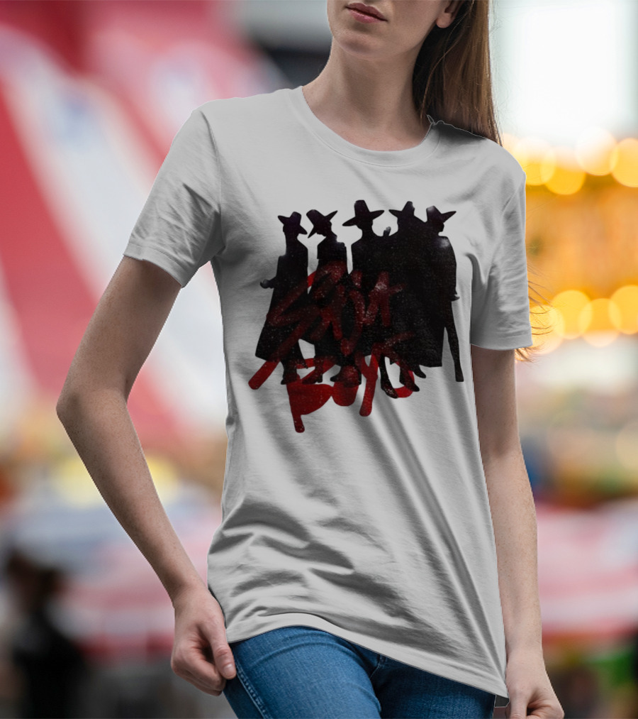 Saja Boys Huntrix Demon Hunter Kpop Vintage Silhouette Design T-Shirt