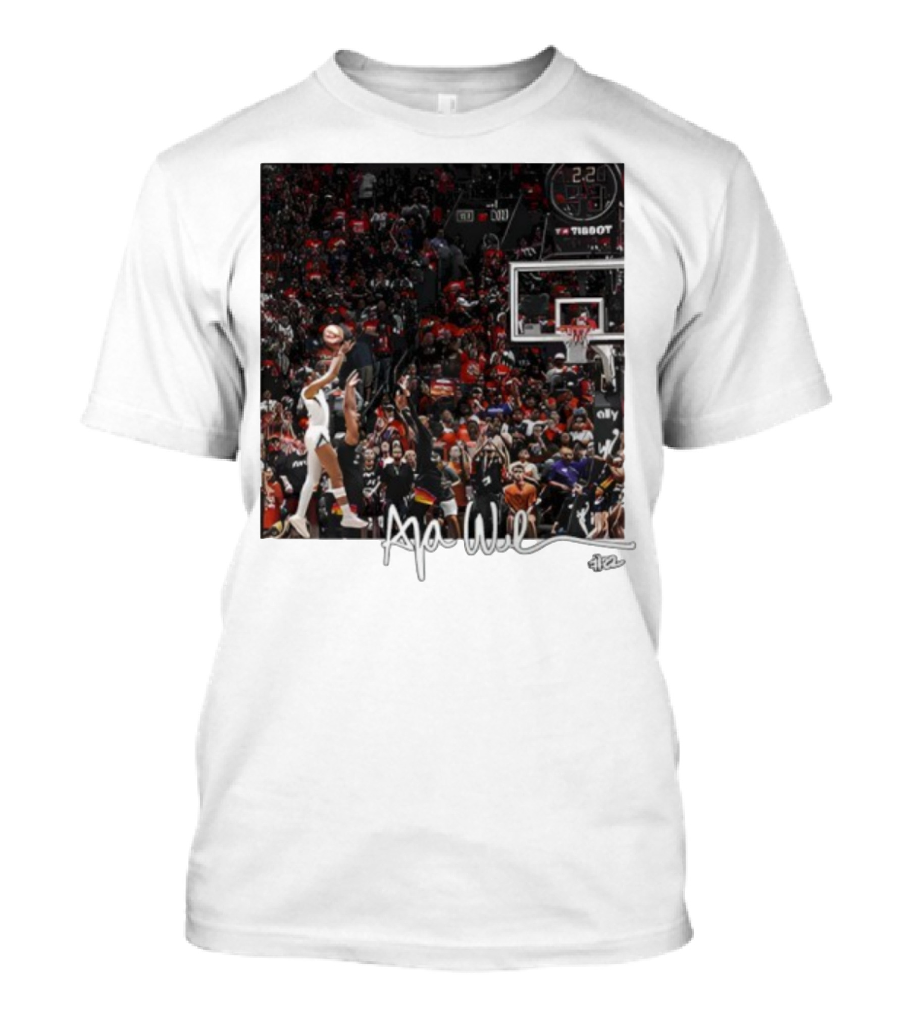 A'ja Wilson Las Vegas Aces Basketball Star Signature Moment T-Shirt