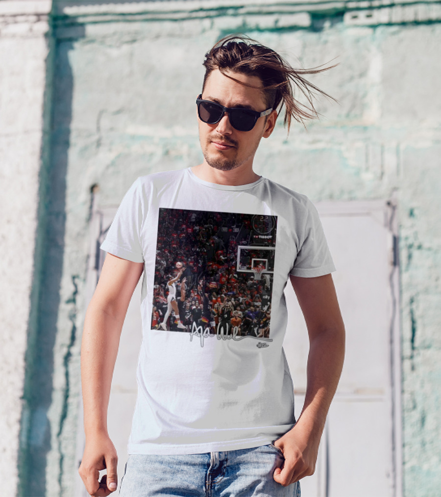 A'ja Wilson Las Vegas Aces Basketball Star Signature Moment T-Shirt