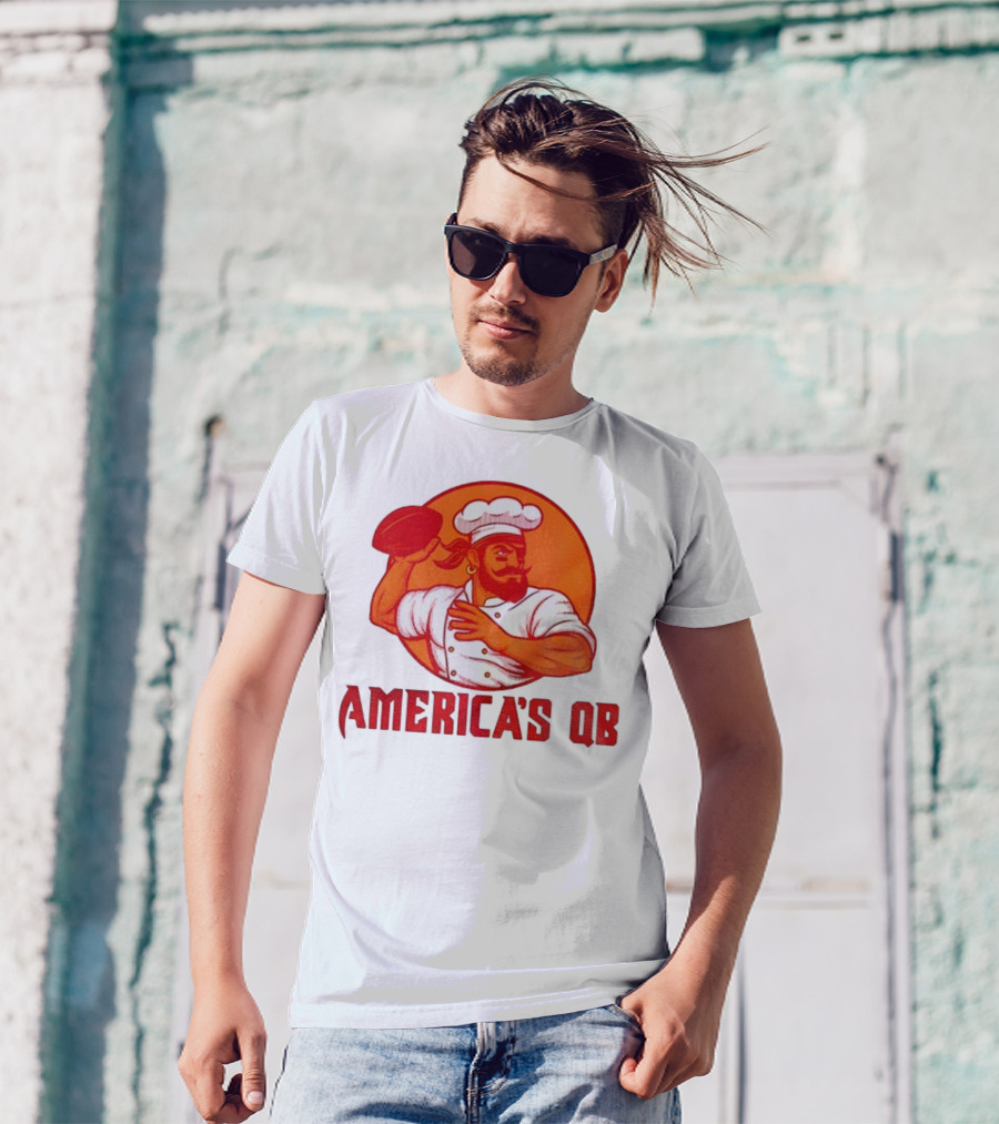 Baker Mayfield America's QB Chef Tampa Bay Buccaneers Football T-Shirt