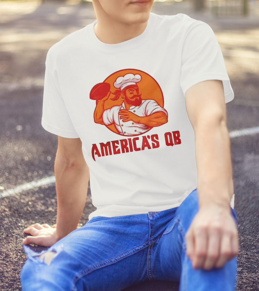 Baker Mayfield America's QB Chef Tampa Bay Buccaneers Football T-Shirt