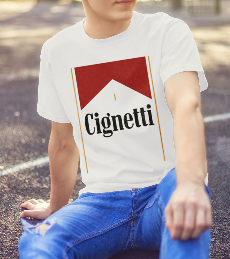 Curt Cignetti Retro Banner Red T-Shirt