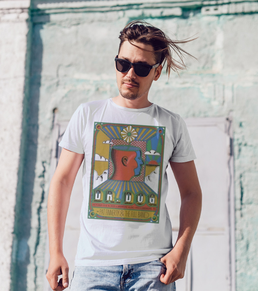 Dr. Dog Ardmore Music Hall October 13-14 2025 With Pat Finnerty And The Full Band Ardmore PA T-Shirt