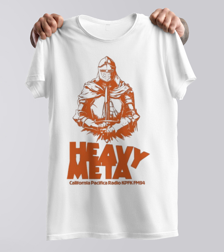 Heavy Meta Knight California Pacifica Radio KPFK FM94 T-Shirt