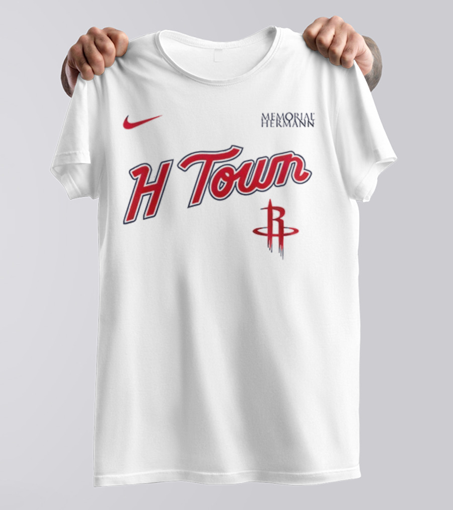 H-Town Nike Houston Rockets Memorial Hermann Edition T-Shirt