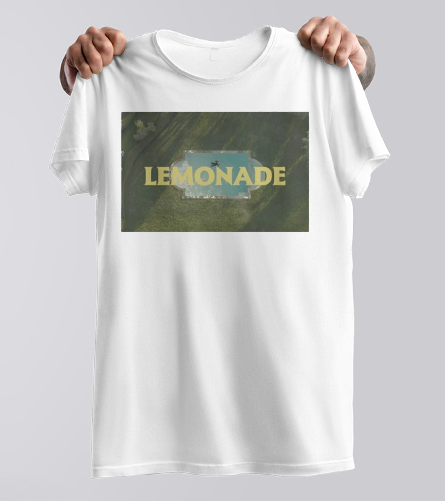 Louis Tomlinson Lemonade Aesthetic Pool Aerial View T-Shirt