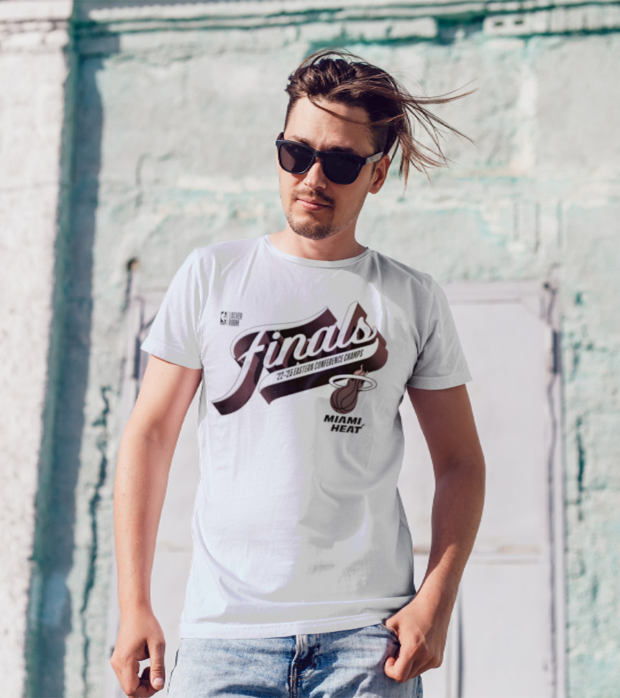 Miami Heat Eastern Conference Finals Champions 2023 Baseline Finals T-Shirt