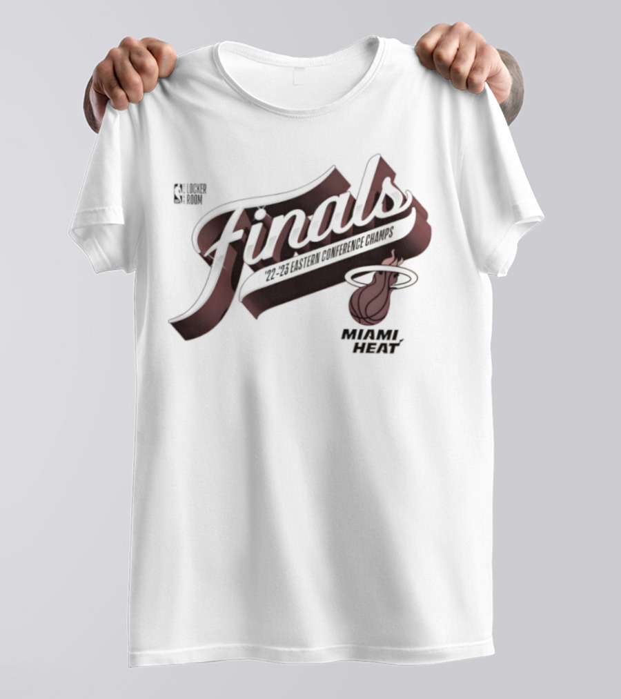Miami Heat Eastern Conference Finals Champions 2023 Baseline Finals T-Shirt