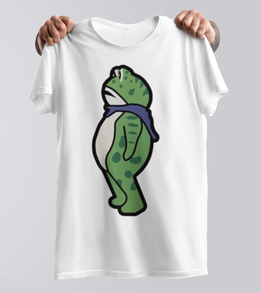 Portland Frog Protester Retro Funny Scarf T-Shirt