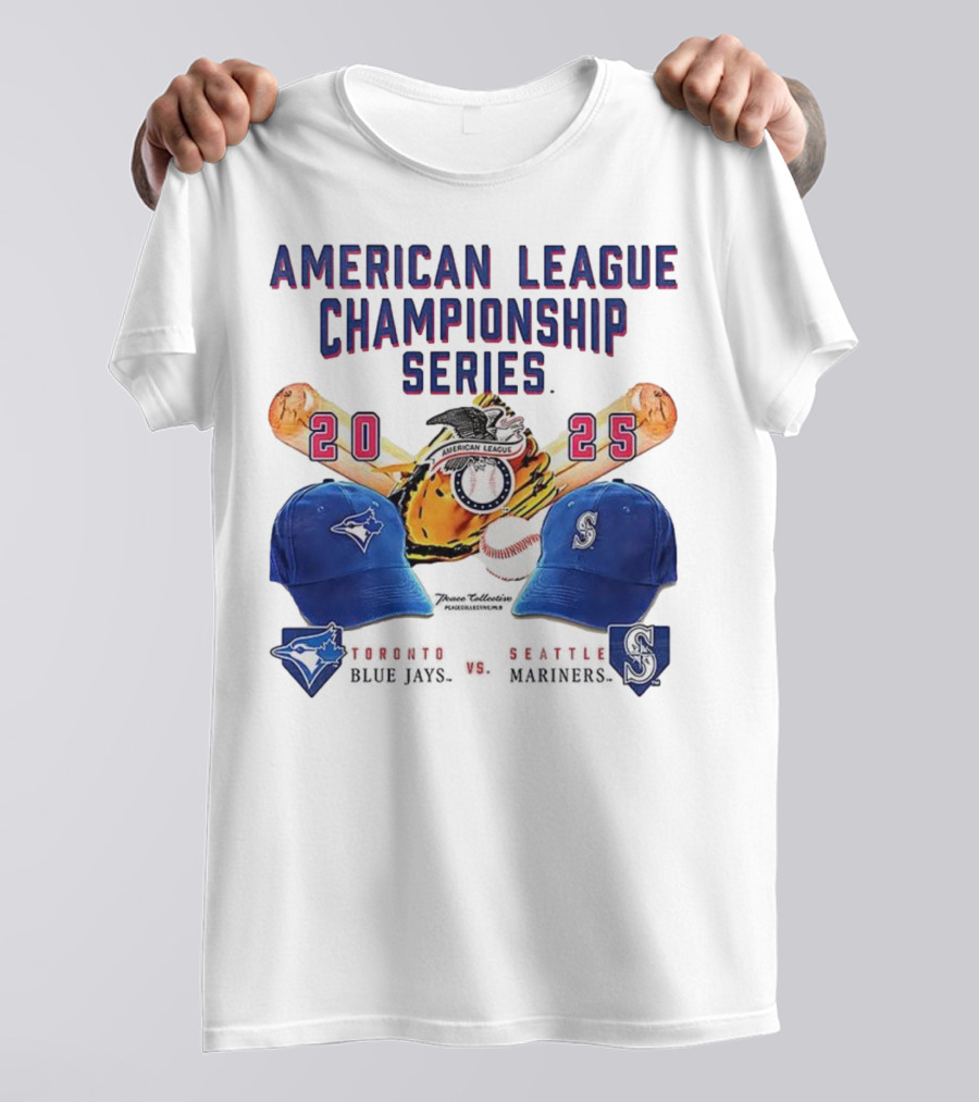American League Championship Series 2025 Toronto Blue Jays Vs Seattle Mariners T-Shirt