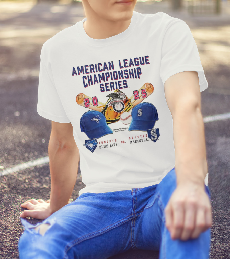 American League Championship Series 2025 Toronto Blue Jays Vs Seattle Mariners T-Shirt