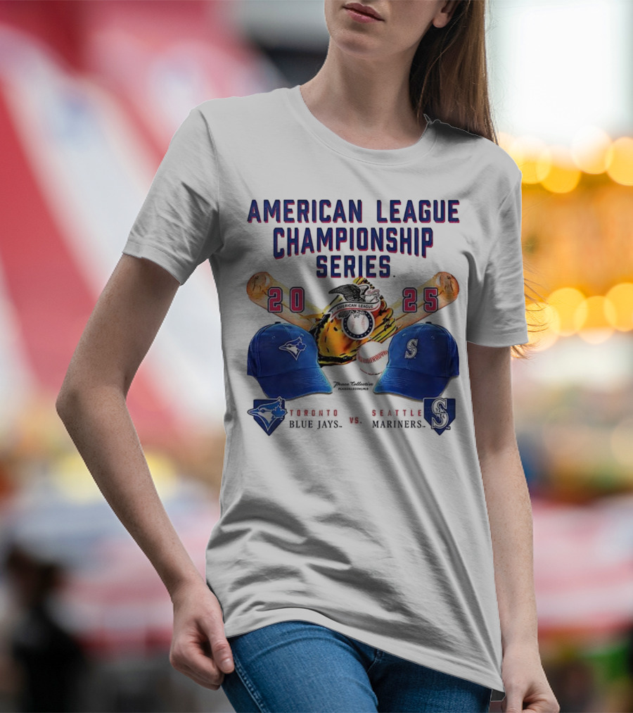 American League Championship Series 2025 Toronto Blue Jays Vs Seattle Mariners T-Shirt