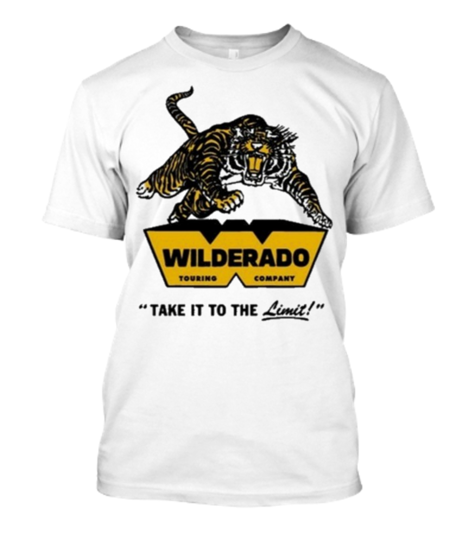 Wilderado Touring Company Take It To The Limit Tiger Logo T-Shirt