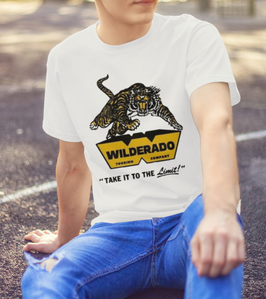 Wilderado Touring Company Take It To The Limit Tiger Logo T-Shirt