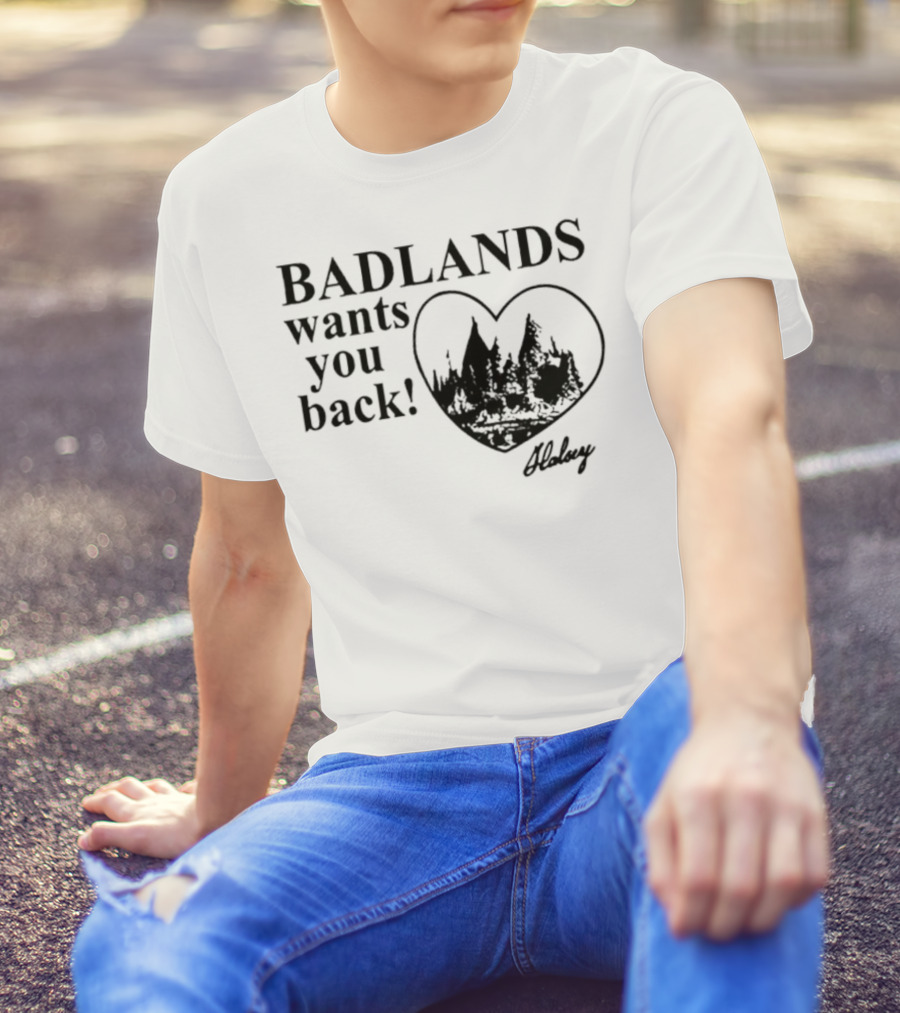 Badlands Wants You Back Halsey Heart Signature T-Shirt