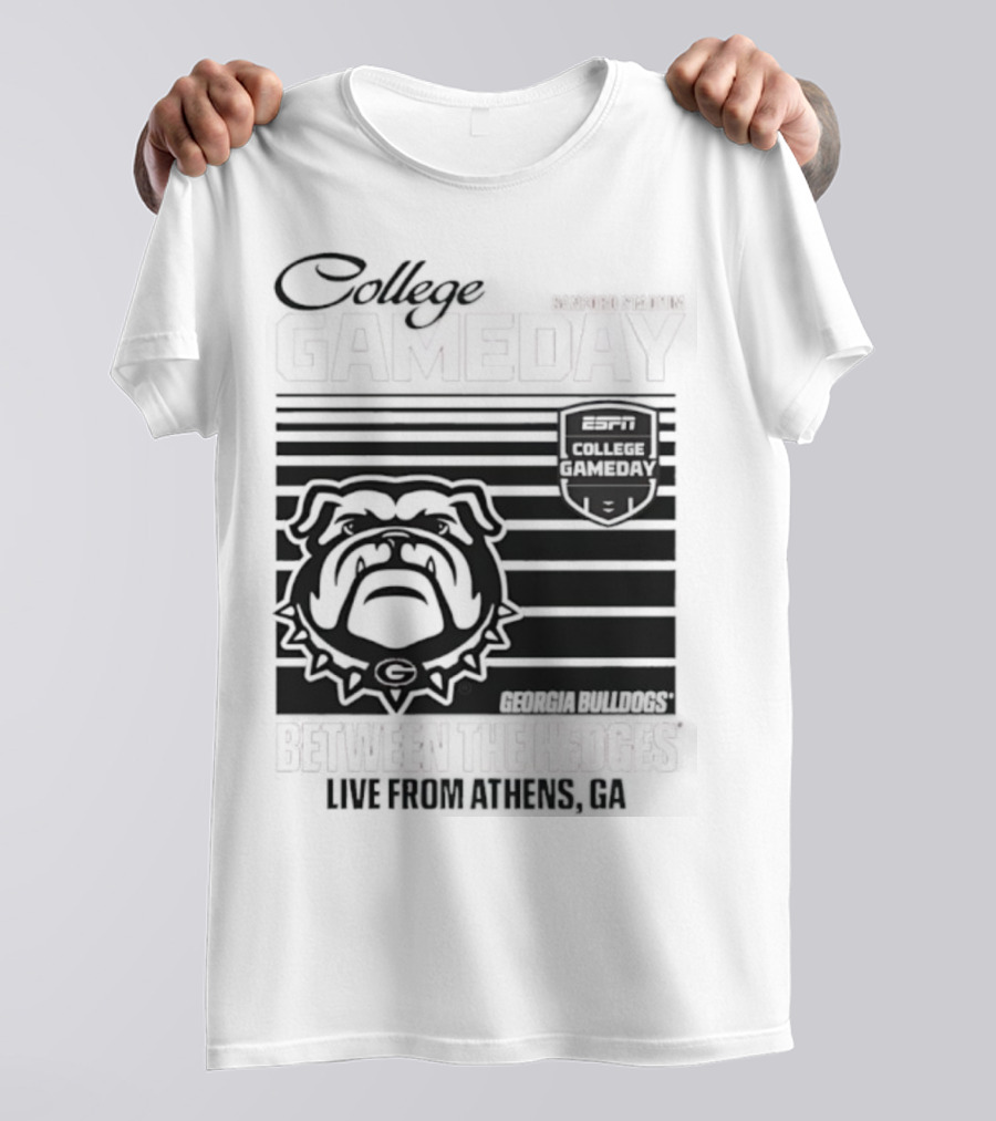 College GameDay Georgia Bulldogs Athens GA Live Show T-Shirt