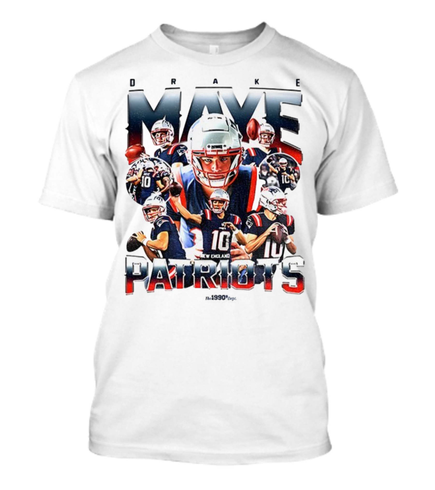 Drake Maye New England Patriots NFL Super Bowl 2025 T-Shirt
