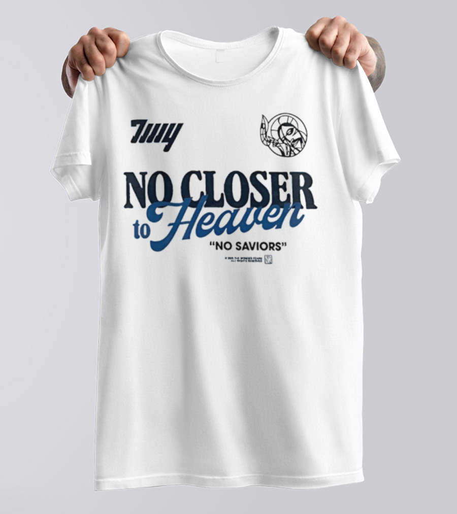 The Wonder Years No Closer To Heaven No Saviors T-Shirt