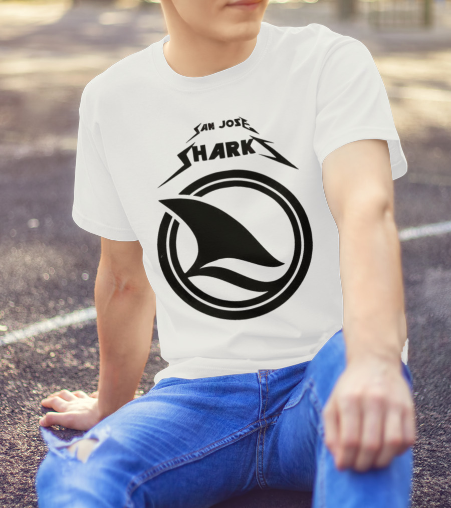 San Jose Sharks Shark Fin Game Day Favorite T-Shirt