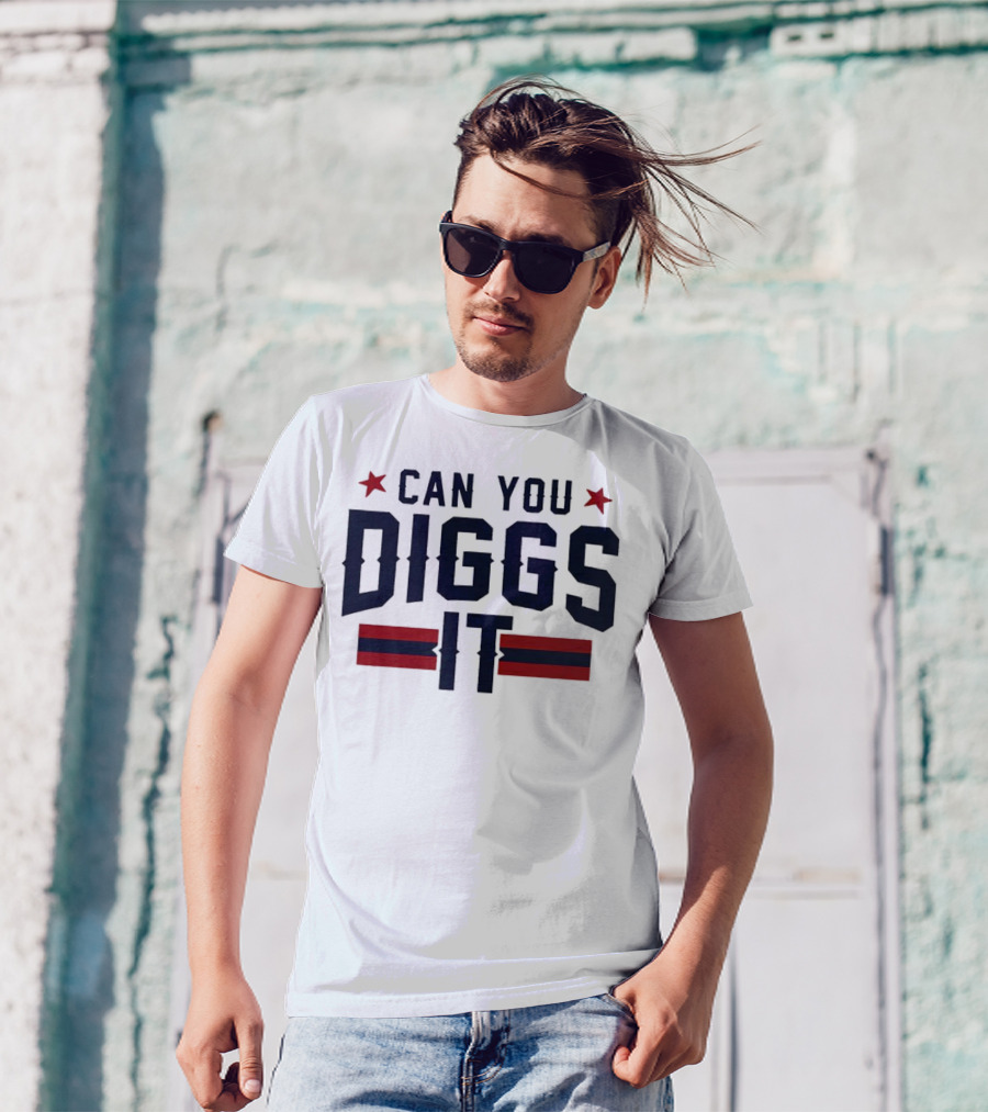 Can You Diggs It Meme Red Blue Star Stripes T-Shirt
